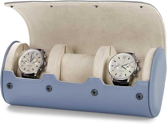 Oirlv Luxury Leather Watch Organizer Case Watch Box - Image 9
