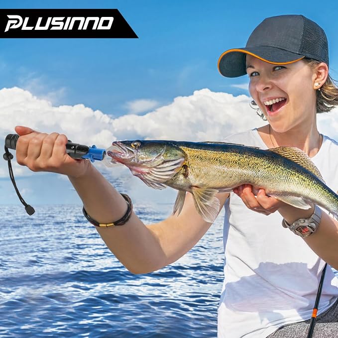PLUSINNO Fishing Rod and Reel Combos Carbon Fiber Telescopic Fishing Pole - Image 8