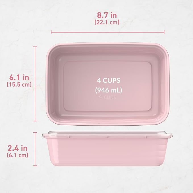 Bentgo 20-Piece Lightweight, Reusable BPA-Free 1-Compartment Containers - Image 7