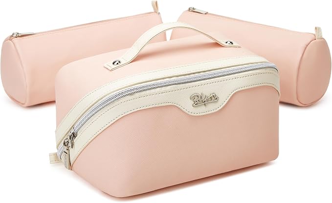 BOYATU Travel Makeup Bag Organizer Cosmetic Bag: 3 Pcs Set Make up Bags - Image 8