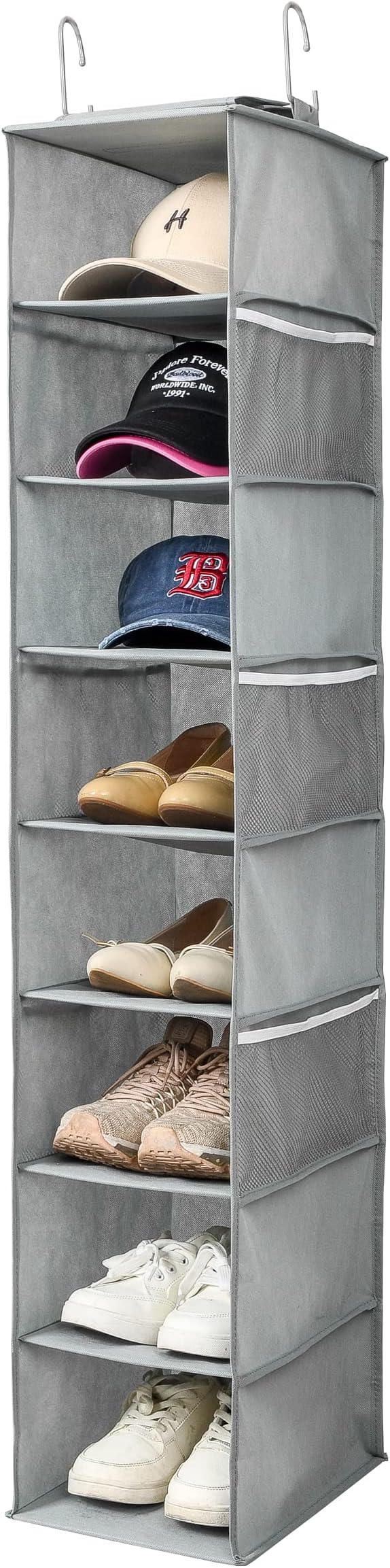 Hanging Shoe Organizer for Closet by Berdeng