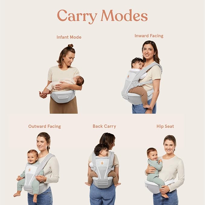 Ergobaby Alta 2-in1 Hip Seat and Carrier - Image 3