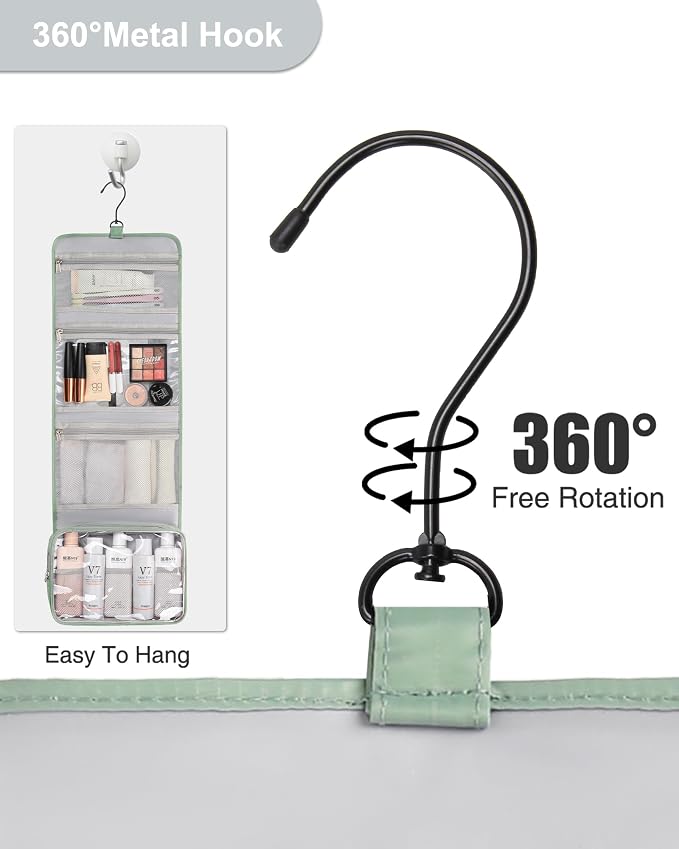 Relavel Travel Hanging Toiletry Bag - Image 4