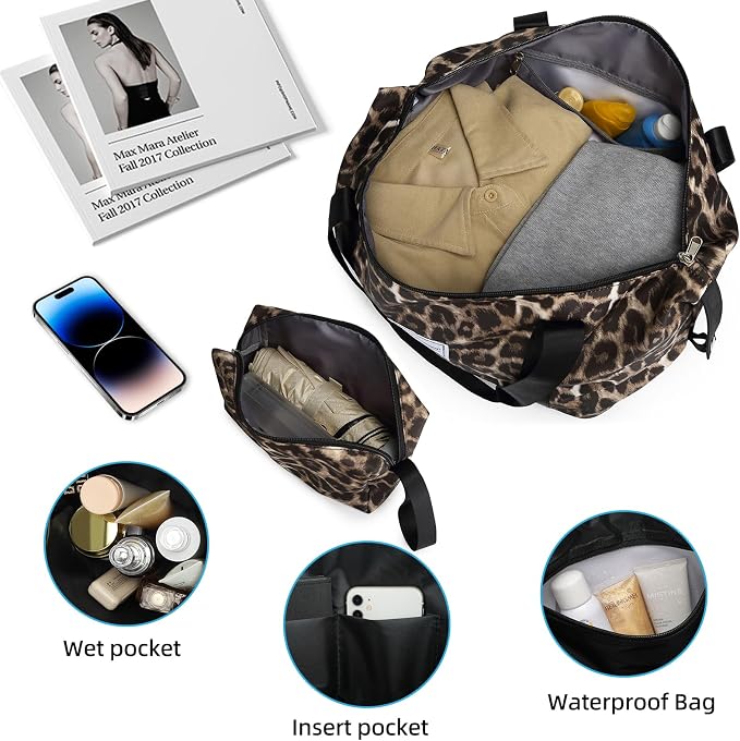 LARVENDER Luggage Sets 5 Piece Hardside Expandable Suitcase - Image 6