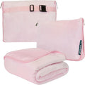 PAVILIA Travel Blanket Pillow, Soft Airplane Blanket 2-in-1 Combo Set, Plane by PAVILIA