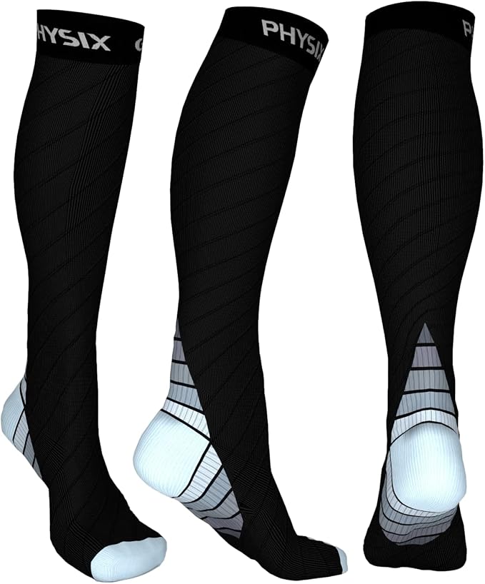 Physix Gear Compression Socks 20-30 mmHg by PhysixGearSport