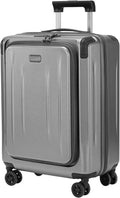 Carry On Luggage, 20 Inch Top Opening Aluminum Frame Lightweight Airline by Unknown