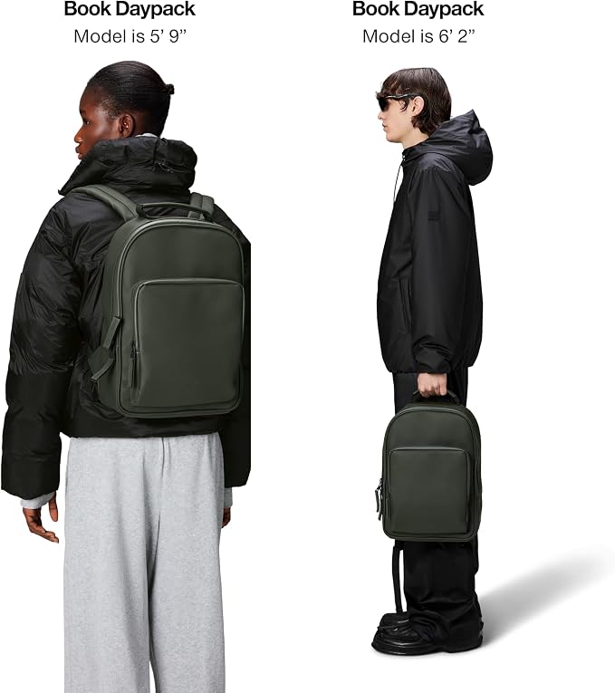 RAINS Regular Book Daypack, Laptop Bag, Waterproof, 2 Year Warranty - Image 5