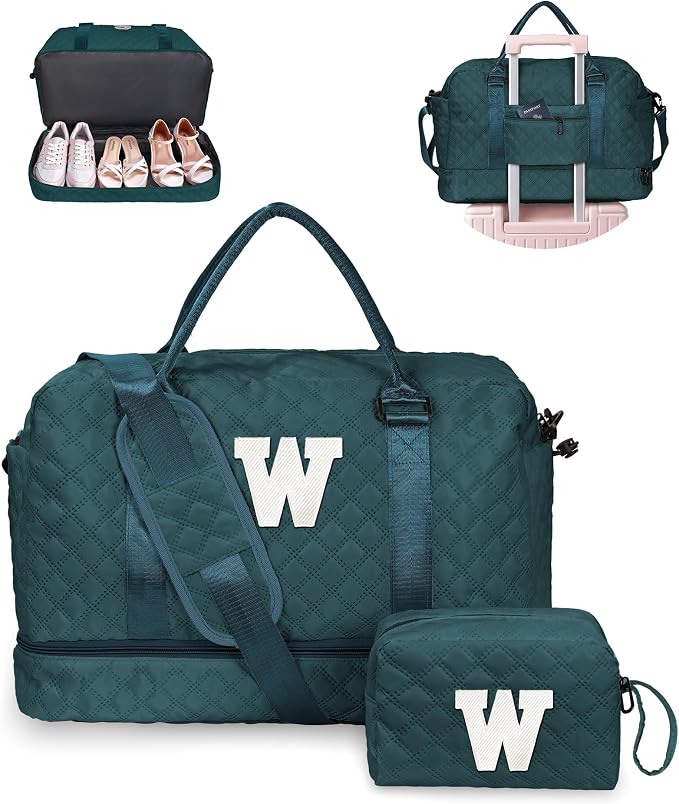 Teenage Girl Gifts 8-10-Initial Travel Bag by Vogewood