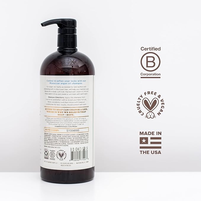 Soapbox Argan Oil Shampoo, Harsh Sulfate Free, Paraben & Silicone Free - Image 8