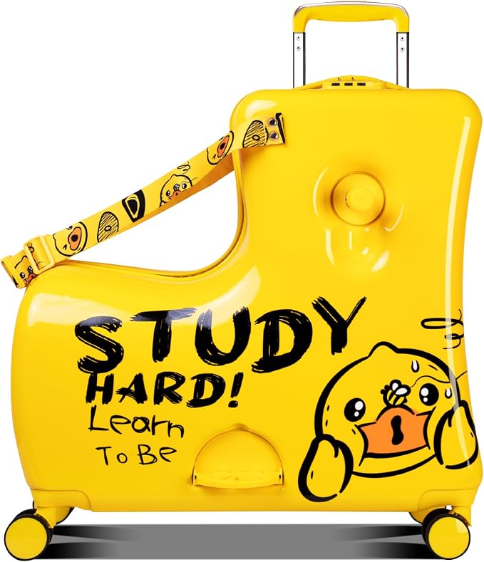 Kids' Lightweight Ride on Luggage by AOWEILA