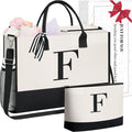 BAGAIL Initial Tote Bag, Personalized Birthday Gifts by BAGAIL