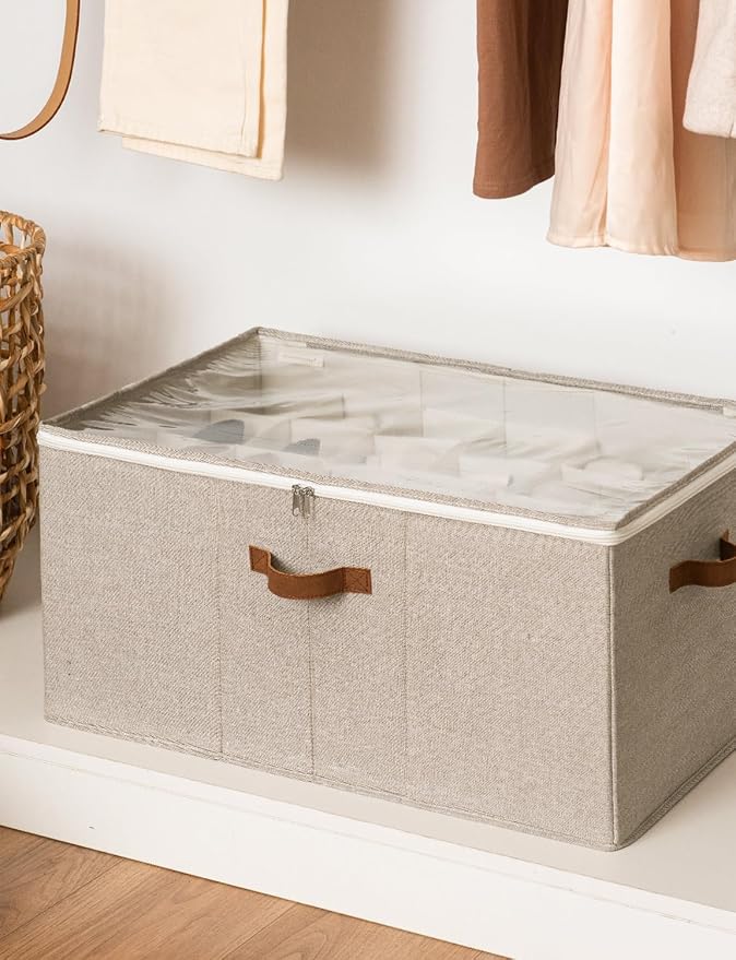StorageWorks Shoe Organizer for Closet, Fits up to 24 Pairs, Shoe Cubby Storage - Image 8