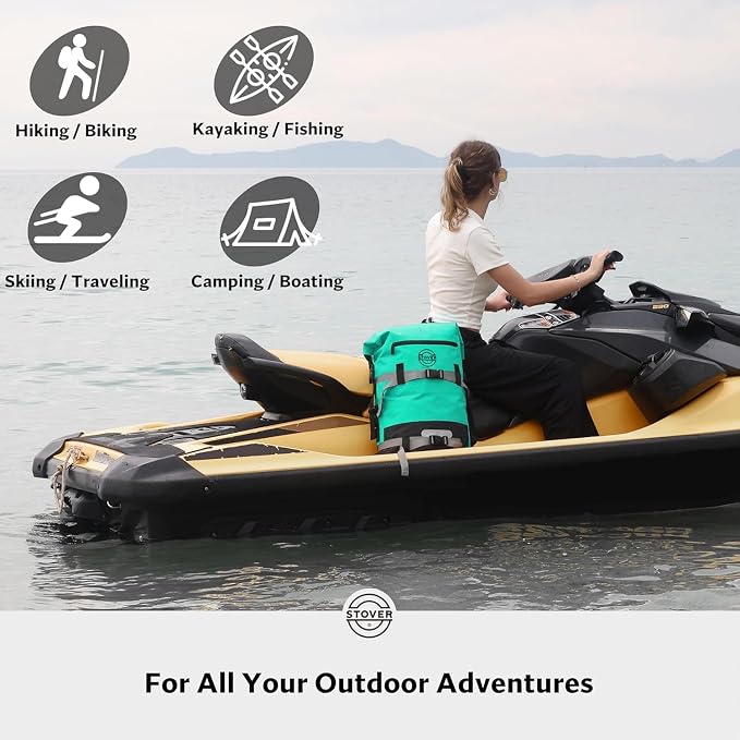 STOVER 5/10/25/30/40/55L Waterproof Backpack- Floating Dry Bag - Image 6