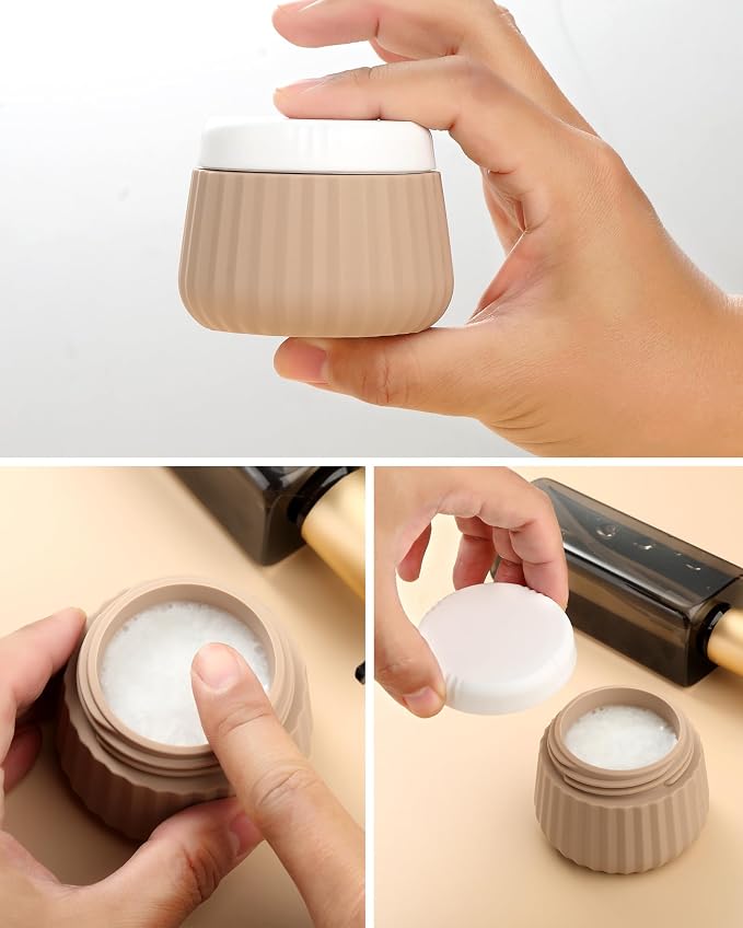 Travel Bottles 8 Pack, TSA Approved 3 oz Toiletries Containers, Leak Proof - Image 3