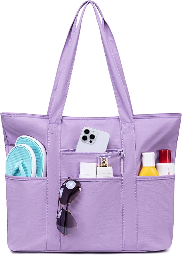 LEDAOU Beach Bags for Women, Beach Bags Waterproof Sandproof, Packable Beach - Image 8