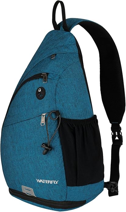 WATERFLY Large Crossbody Sling Bag: Over Shoulder Backpack Daypack Casual Cross - Image 9