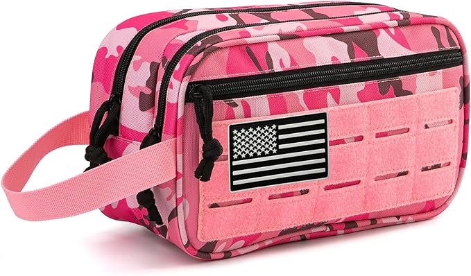 QT&QY Tactical Toiletry Bag For Women Hygiene Bag EDC Military Tool Molle by QT%26QY
