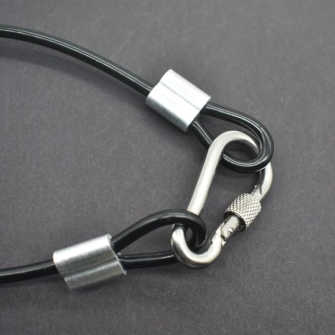 10 Pcs 4mm Wire 12 inch Vinyl Coated Stainless Steel Cable - Image 7