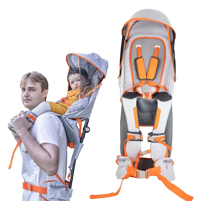 Baby Shoulder Carrier Baby Hiking Backpack Carrier by Kidpprod