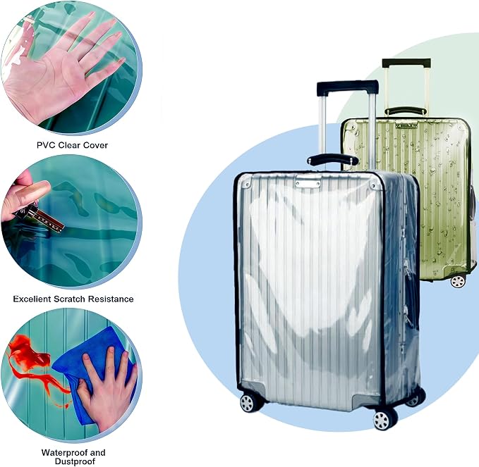 20 Inch Luggage Covers for Suitcase TSA Approved, Carry On Luggage Cover - Image 4