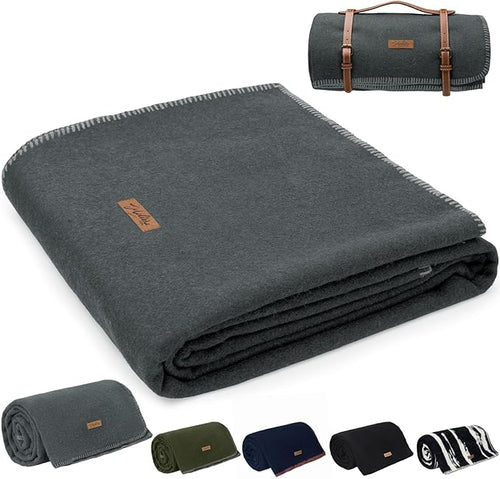 100% Wool Blanket, Military Wool Blanket, Sporting Events, Survival Kits by EmbraceCozyWarmthandUltimateComfort