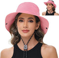 Sun Hats for Women Bucket Hat UV Protection Fishing Hat Wide Brim Safari Hats 2 by ZOORON