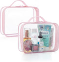 BAGSMART Clear Toiletry Bag, TSA Approved Travel Toiletry Bag Carry On Travel by BAGSMART