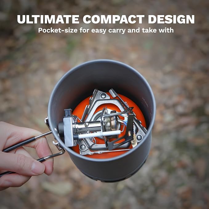 Fire-Maple Torch Gas Stove – Ultralight Backpacking Camping Stove, Built-in - Image 4