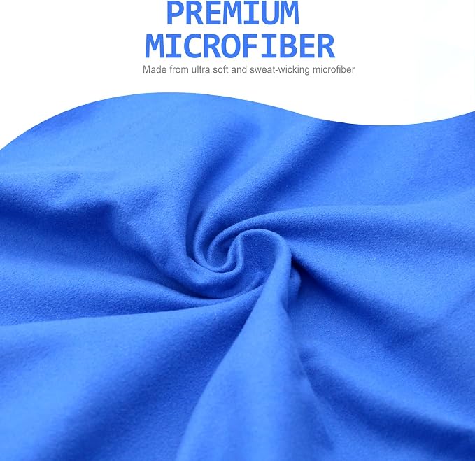 Eunzel Quick Dry Camping Towel, Microfiber Travel Towel 3 Size at 1 Pack - Image 5
