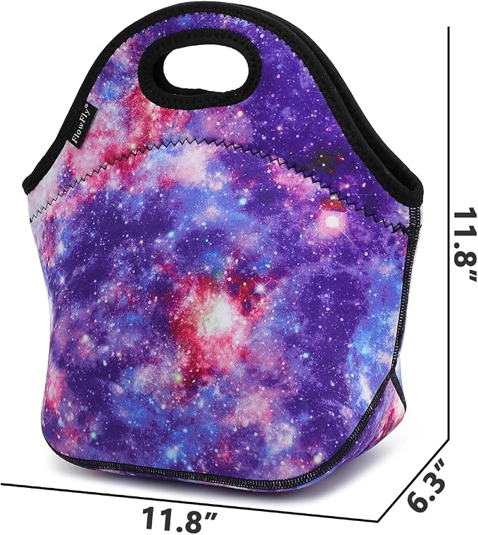 FlowFly Neoprene kids Lunch box Insulated Soft Bag Mini Cooler Thermal Meal - Image 3