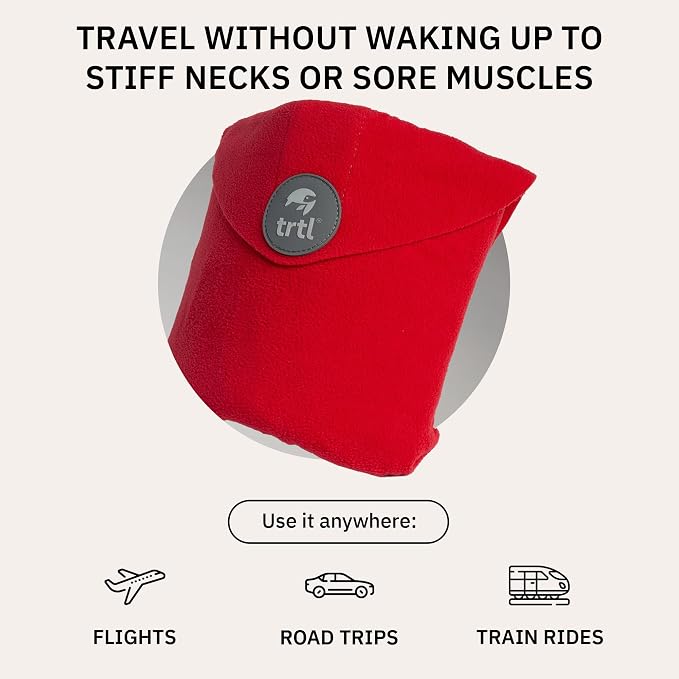 trtl Pillow - Scientifically Proven Super Soft Neck Support Travel Pillow - - Image 3