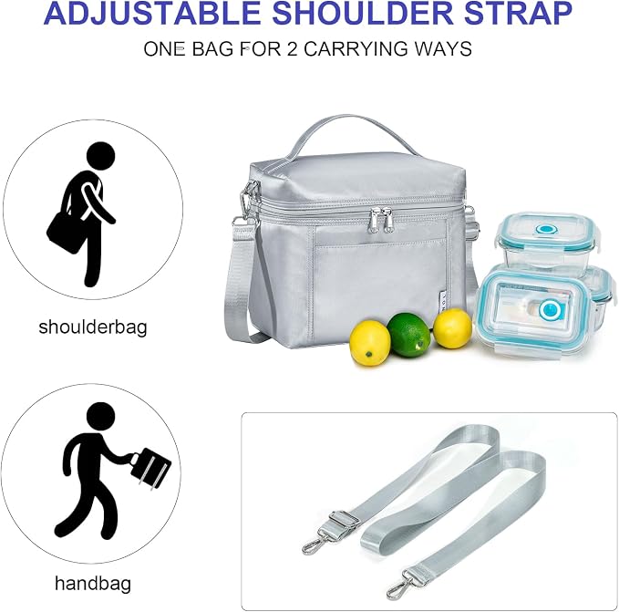 NOL Natural Organic Lifestyle Insulated Lunch Bags - Image 9