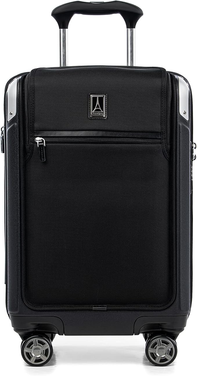 Travelpro Platinum Elite Hardside Expandable Carry on Luggage, 8 Wheel Spinner by Travelpro