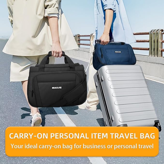 Underseat Carry On Luggage Lightweight Travel Tote Weekender Bag Overnight - Image 7