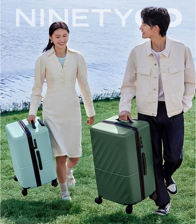 Trunk Luggage 26 Inch, Medium Checked Luggage - Image 8