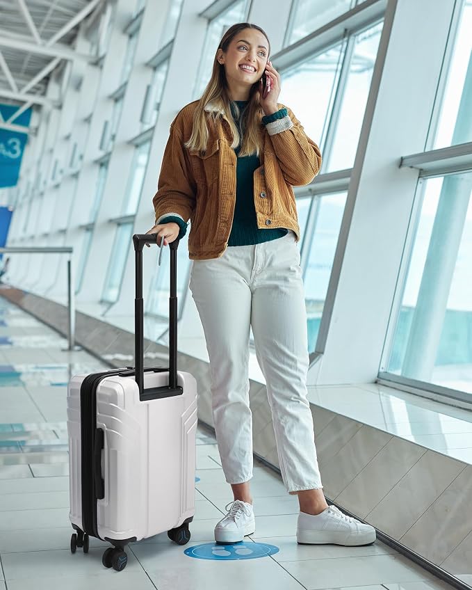 BAGSMART Expandable Carry On Luggage 22x14x9 Airline Approved, 1OO% PC - Image 8