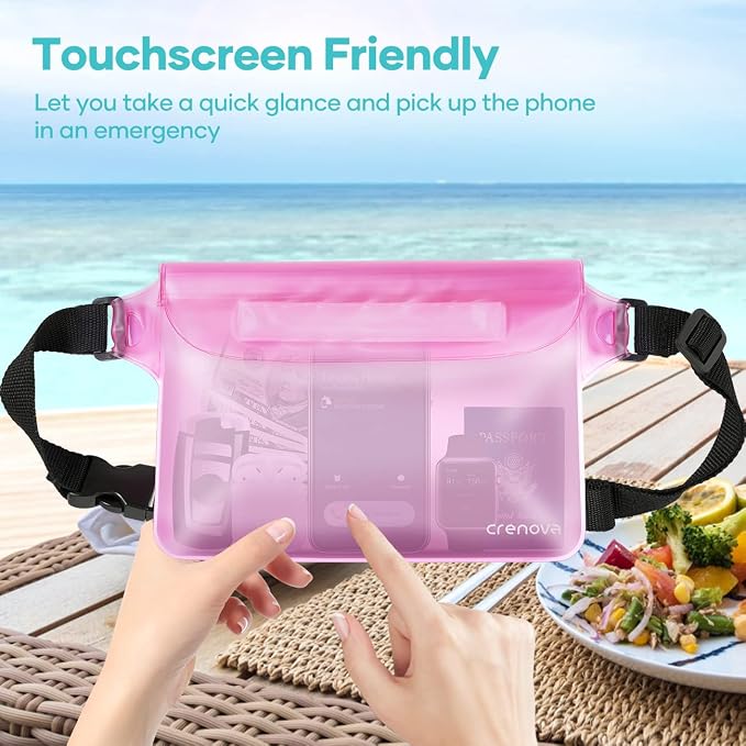 Waterproof Fanny Packs for Women, Sandproof Dry Bag for Beach, Water proof - Image 5