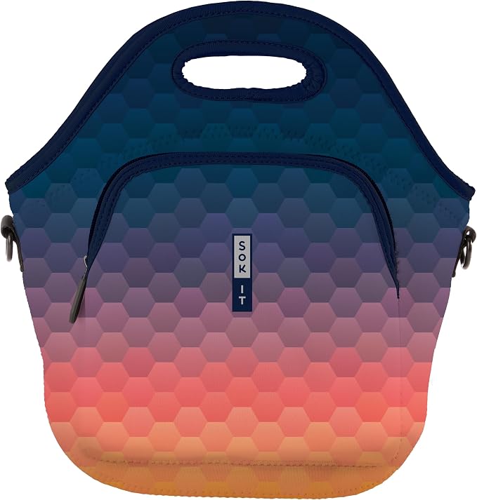 Sok It LunchTote Zippered Bag Insulated Neoprene Caddy by SokIt