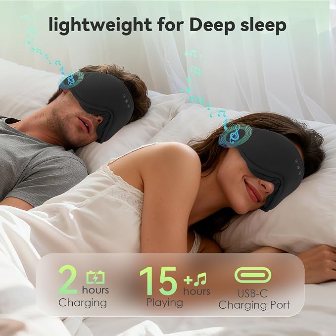 3D Bamboo Cotton Sleep Mask - Image 9