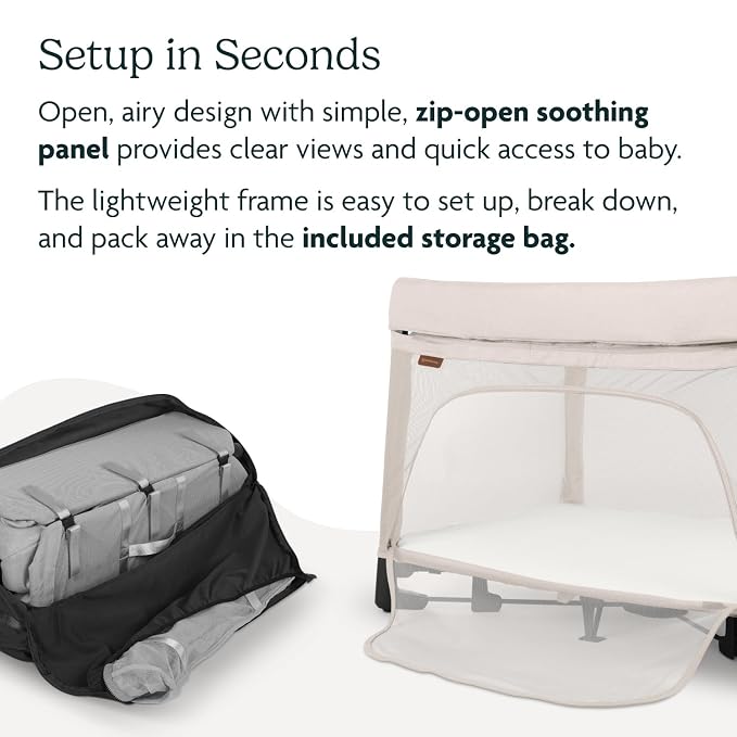 UPPAbaby Remi Playard | Deluxe 3-in-1 Portable Playard, Bedside Bassinet + - Image 4