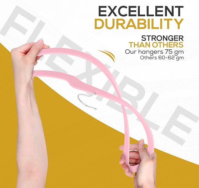 Premium Velvet Hangers 50 Pack Ultra Thin Non Slip Adult Felt Space Saving Suit - Image 8