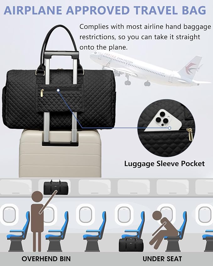 Weekender Travel Duffle Bag for Women - Image 6