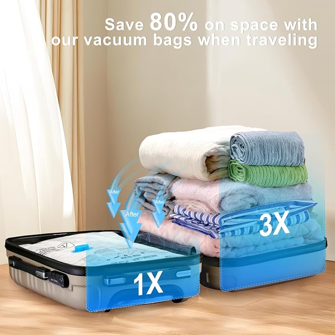 Vacuum Bags for Travel, 12 Pack - Image 5