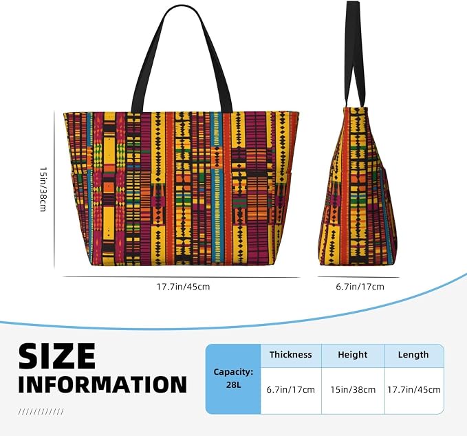 Beach Bag for Women Beach Tote Bag Waterproof Sandproof Large Bags - Image 4