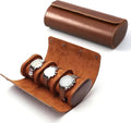 Longjet Watch Roll Travel Case for Men Portable Watches Organizer Box by LONGJETCRAFTINGTHECORELJ