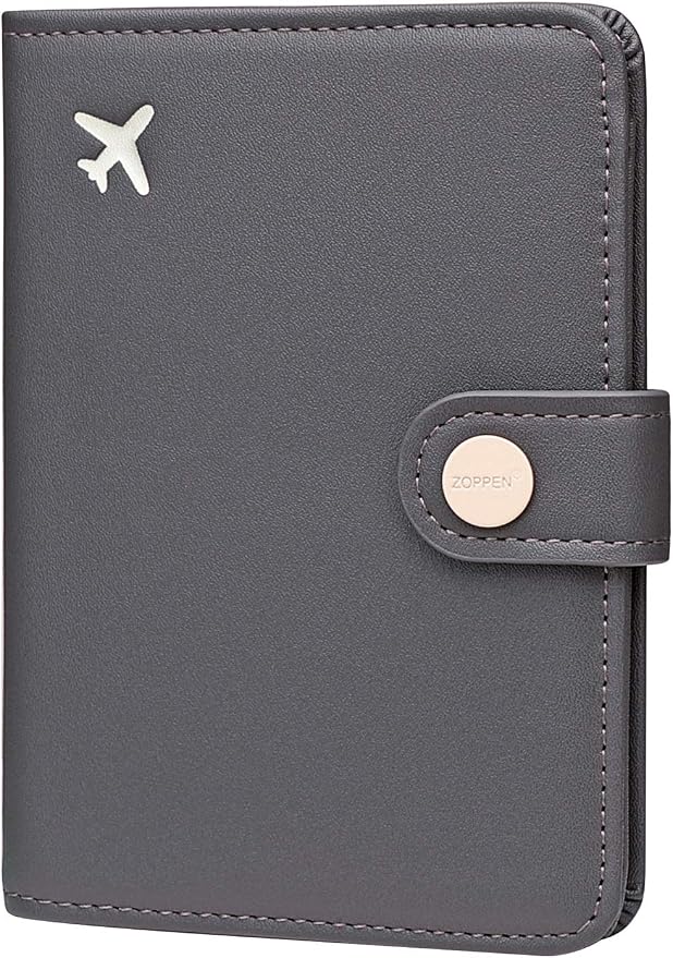 ZOPPEN Passport Holder Women, Passport Cover Travel Wallet Rfid Blocking by Zoppen