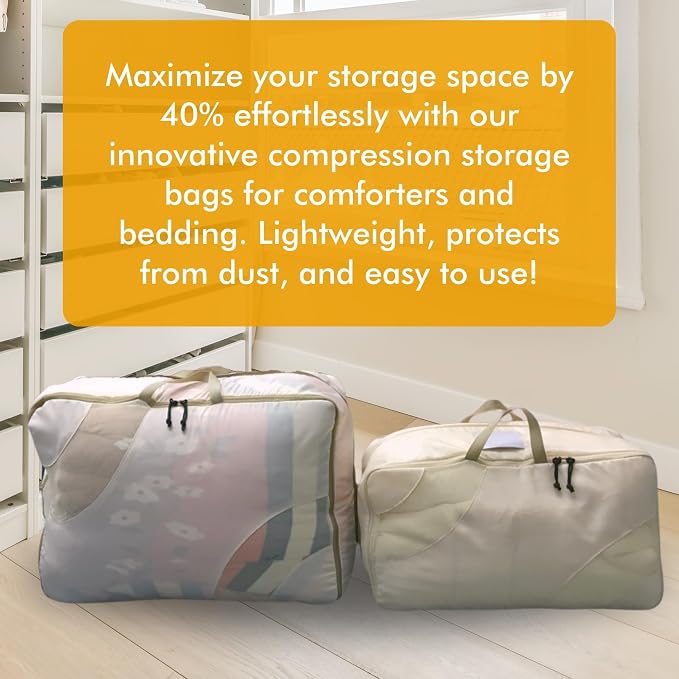 2-pack Comforter Storage Bag - Image 7
