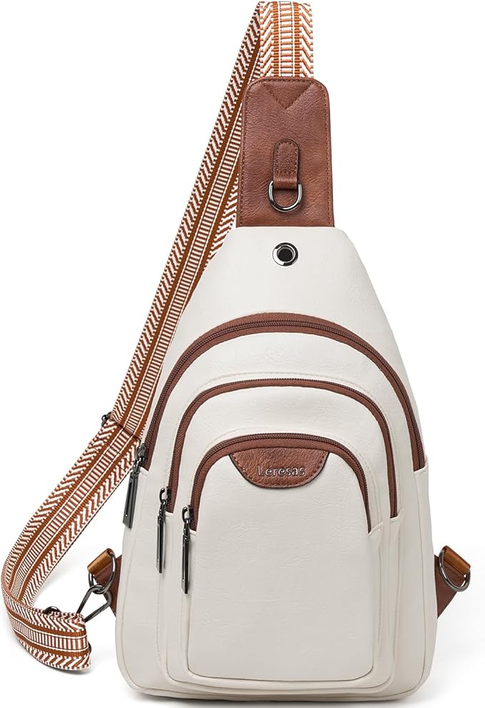 10L Crossbody Sling Bag for Women Men Anti Theft Cross Body Fanny Pack Belt Bag by Leresas