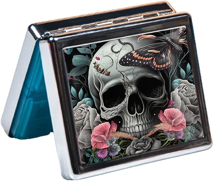 Silver Vintage Pill Box 7 Day Metal Pill Box - Image 4
